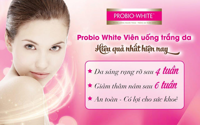 Nơi bán viên uống trắng da Probio White tại Vĩnh Phúc